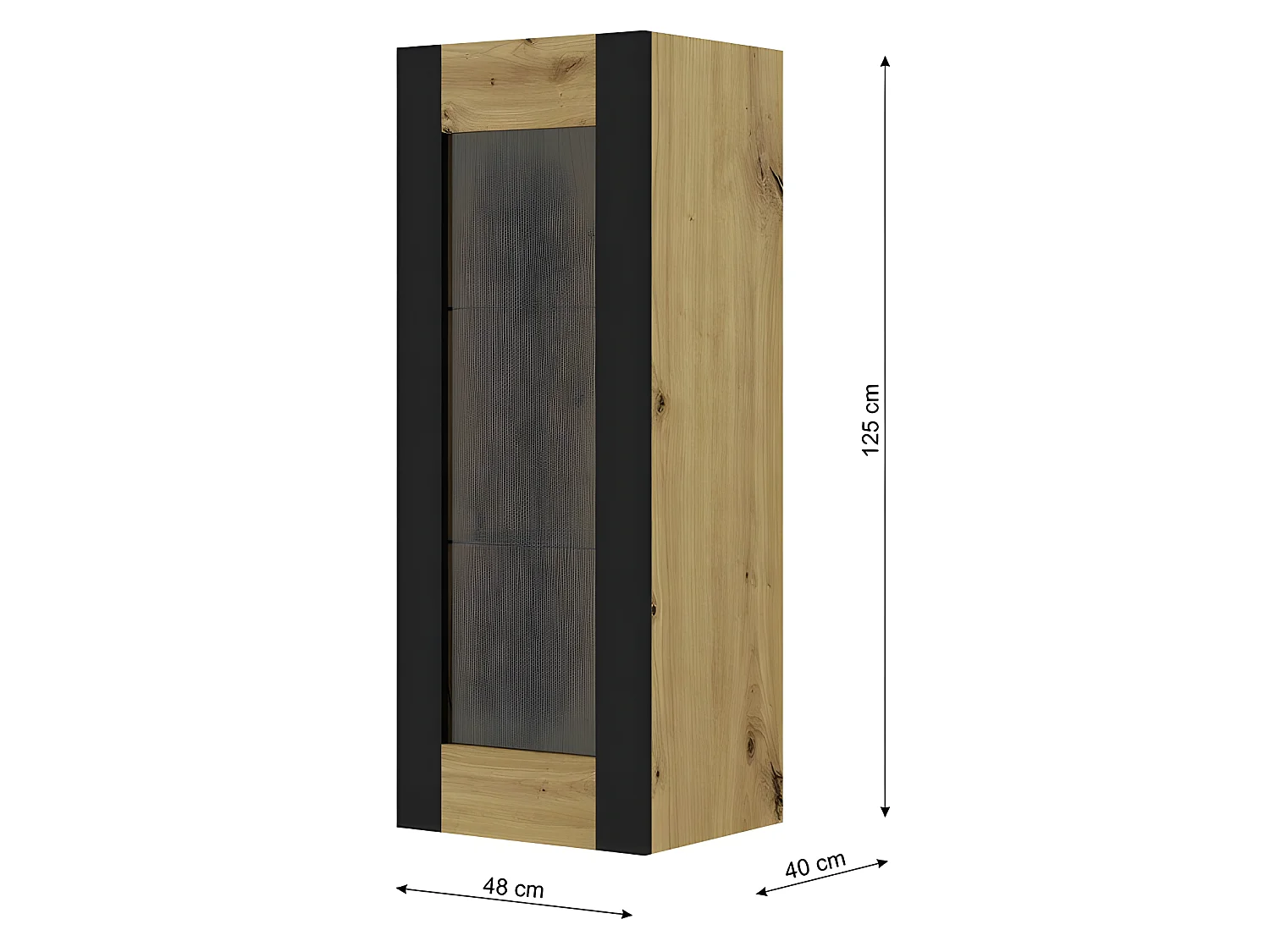 Ensemble de meubles muraux avec meuble TV avec 2 vitrines suspendue MONDI C