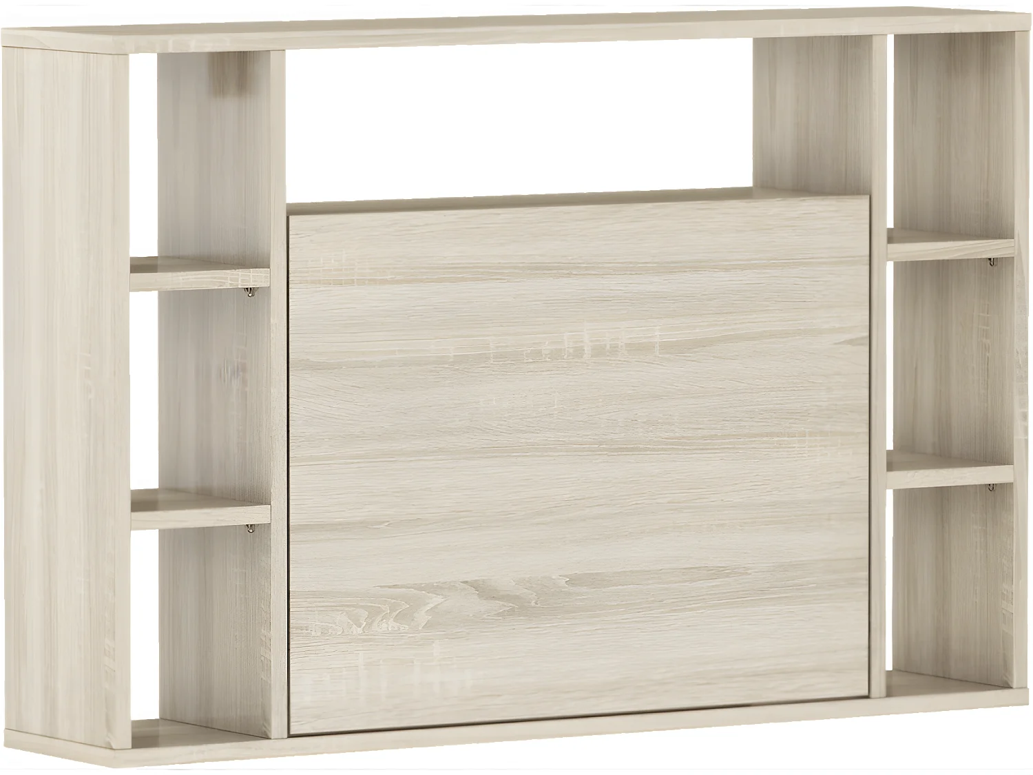 Table murale rabattable Bureau mural 94cmx62cmx20cm « Muse Chêne sonoma clair / chêne sonoma clair »