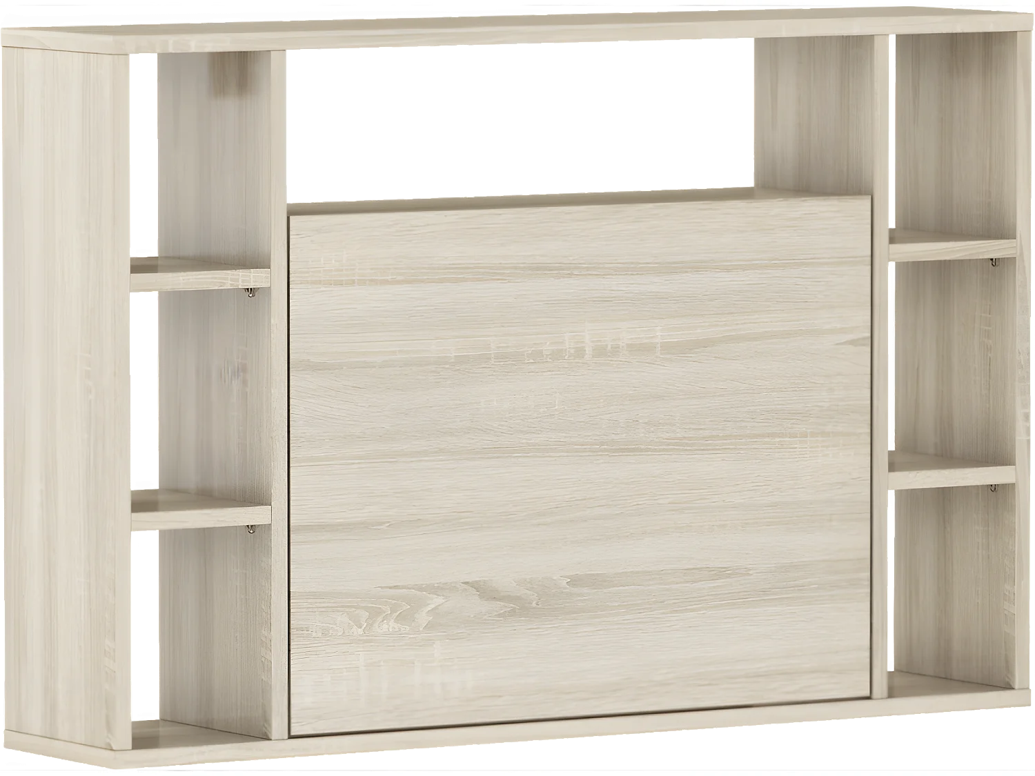 Table murale rabattable Bureau mural 94cmx62cmx20cm « Muse Chêne sonoma clair / chêne sonoma clair »