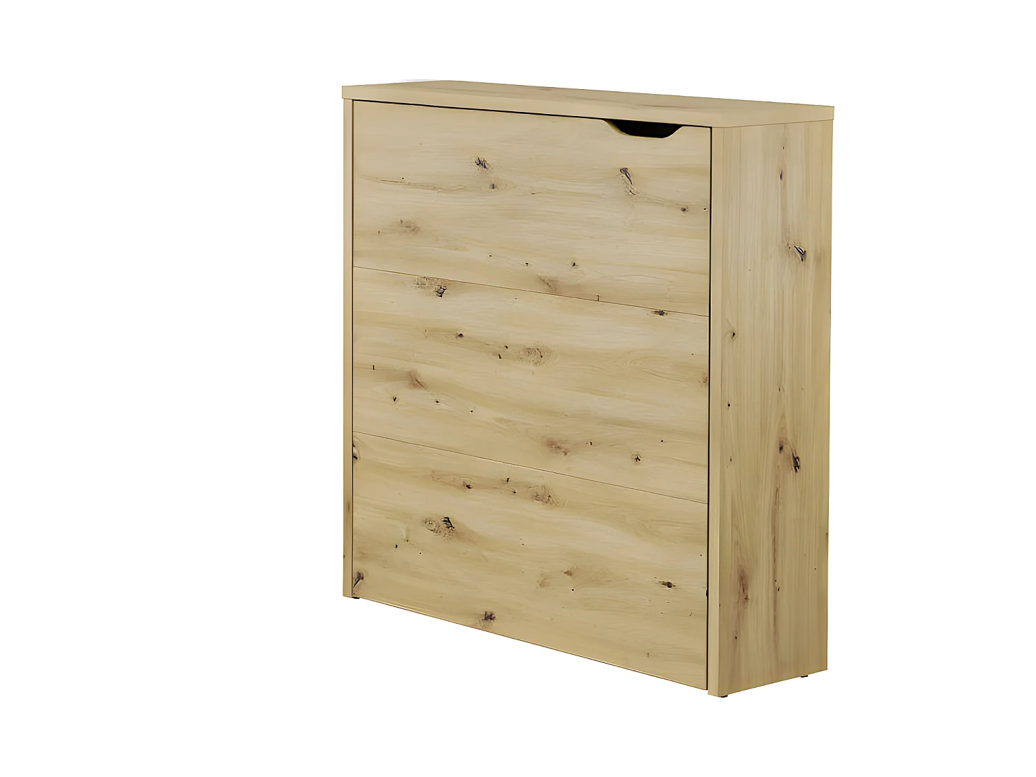 Lenart Bureau extensible avec rangement 90cm OFFICE CONSUS SLIM CW02L chene artisan gauche