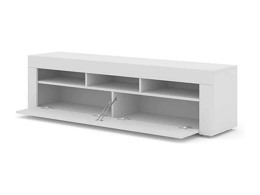 Mueble de TV MORENO 160 cm universal blanco mate