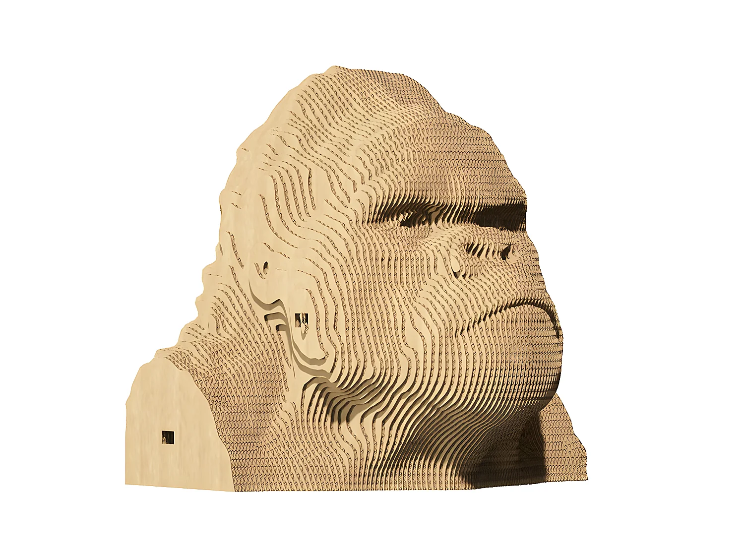 Puzzle 3D Gorille Naturel  Cartonic