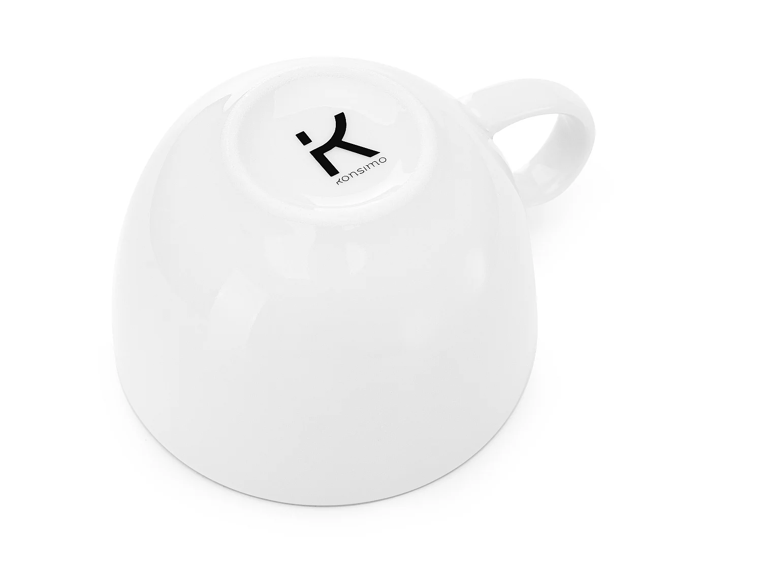 Kaffeetasse mit Untertasse 6 tlg. - Weiß - MUSCARI