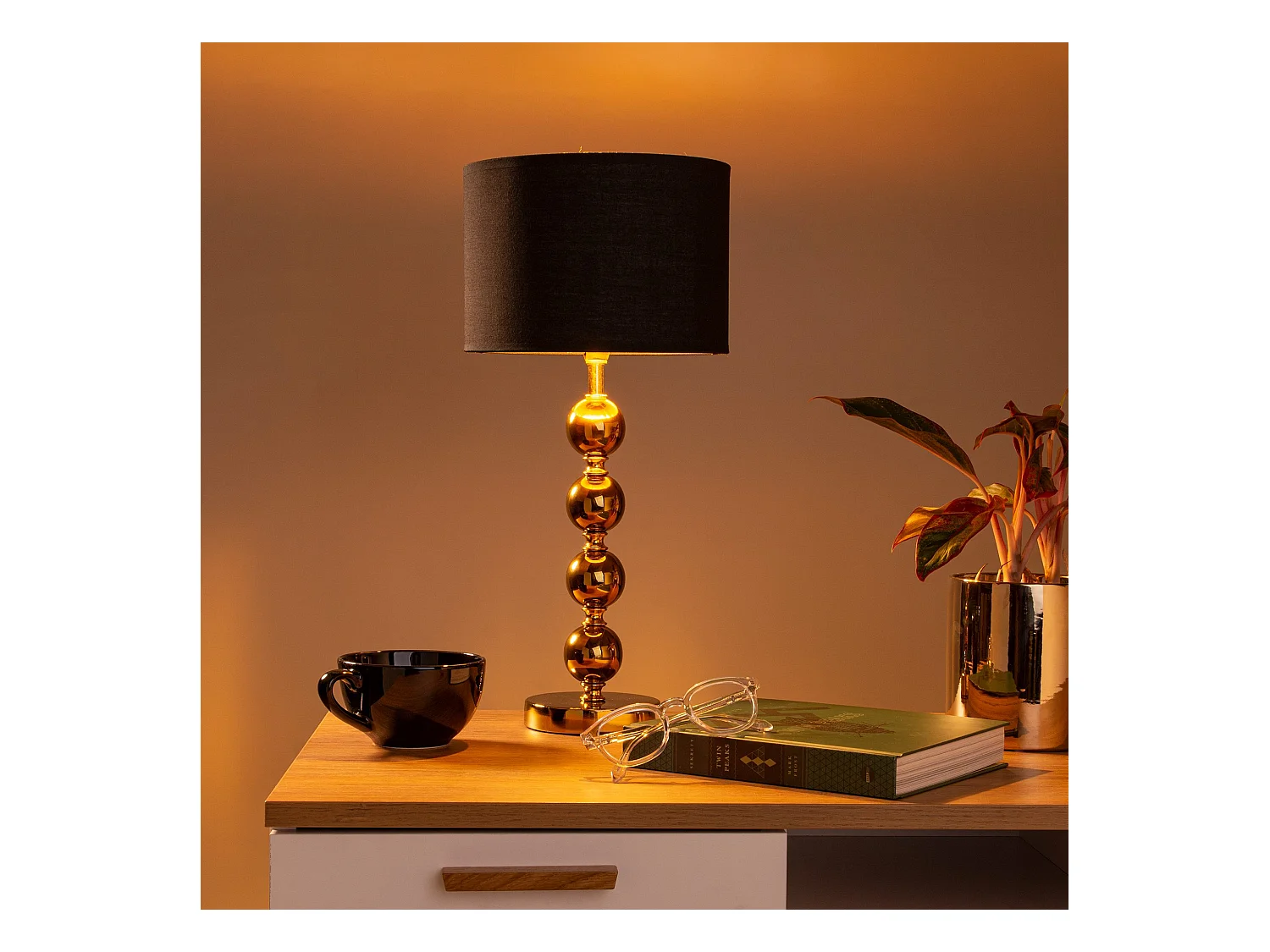 Tischlampe - Gold - RASI
