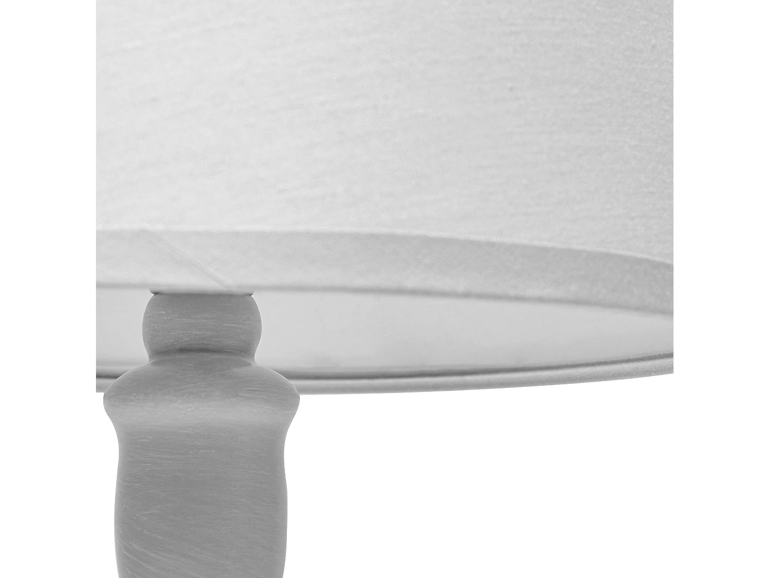 Klassische Tischlampe - Grau - GITTA