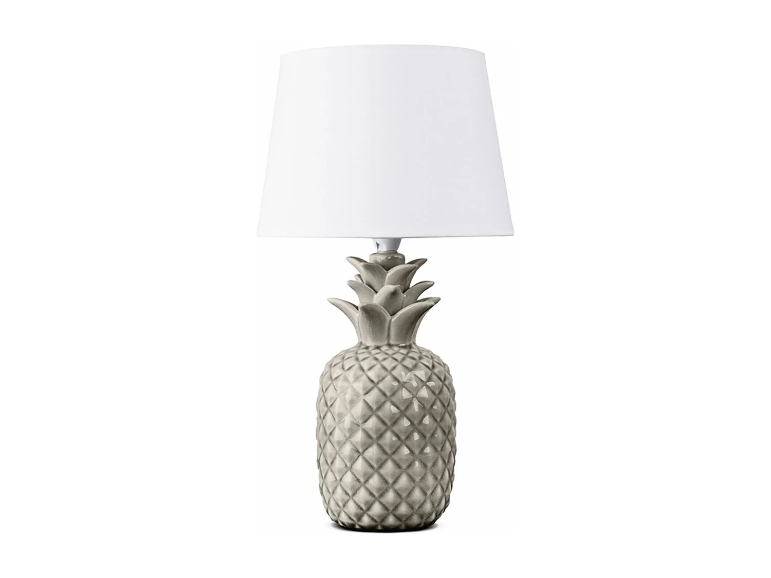 Ananas Tischlampe - Weiß - AREDI