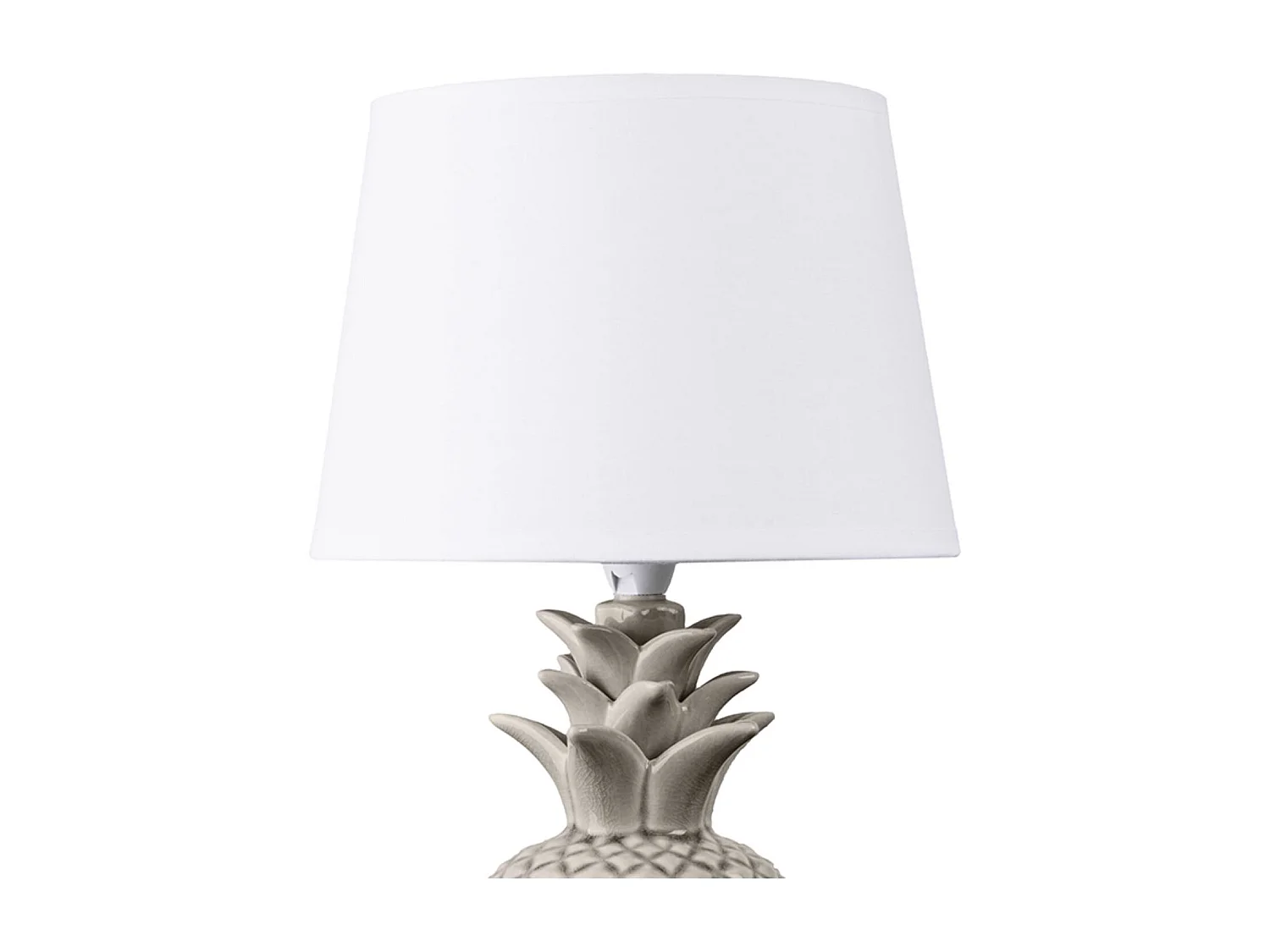 Ananas Tischlampe - Weiß - AREDI