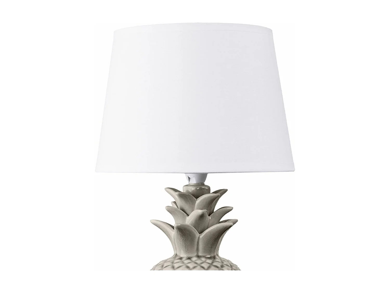 Ananas Tischlampe - Weiß - AREDI