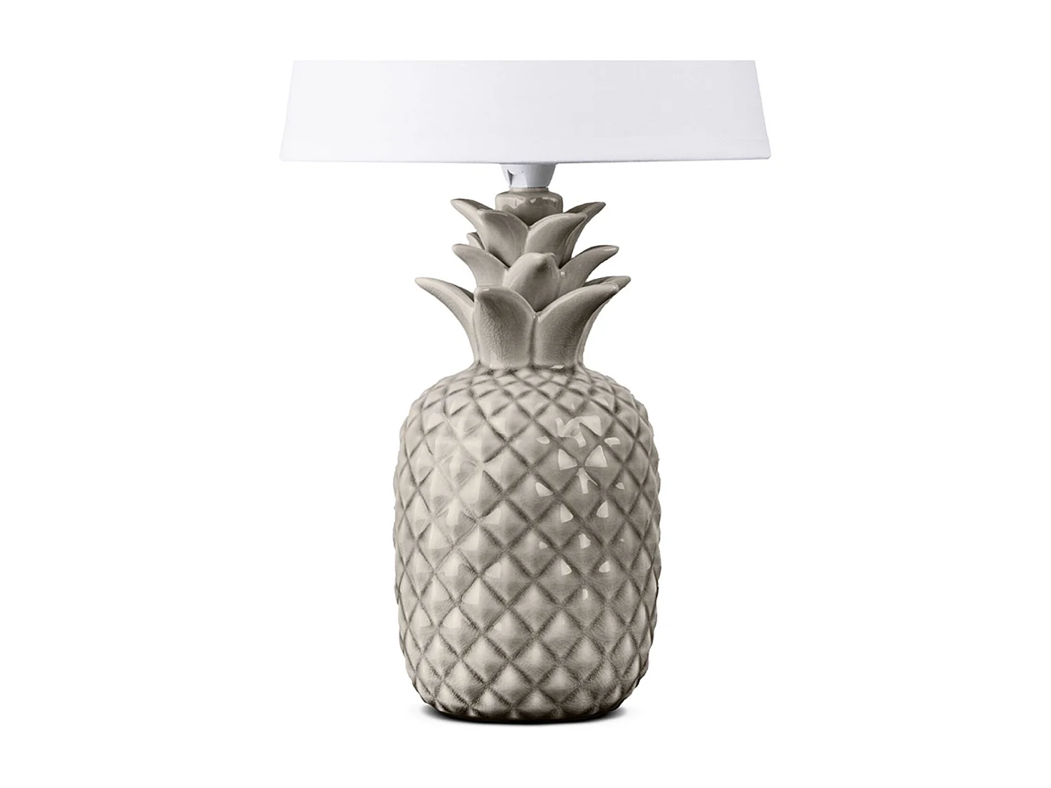 Ananas Tischlampe - Weiß - AREDI