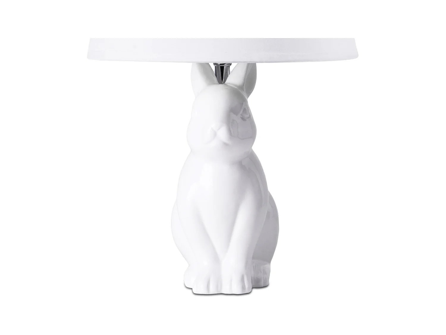 Tischlampe mit Kaninchenmotiv 2-er Set - Weiß - LEPUS