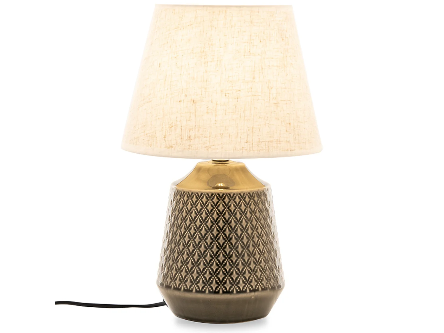 Tischlampe - Beige/Marine - SOPI