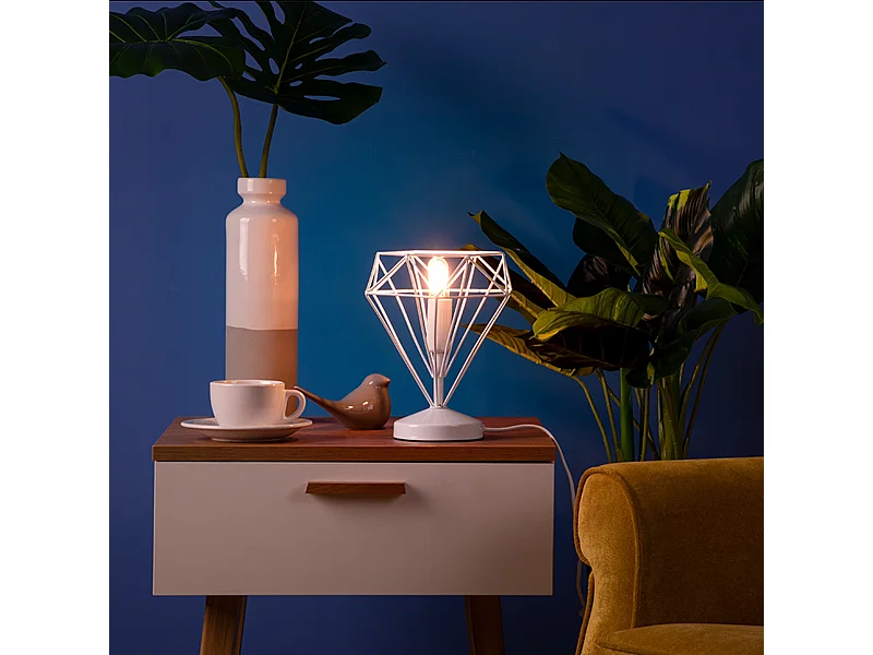 Tischlampe - Weiß - ACOS