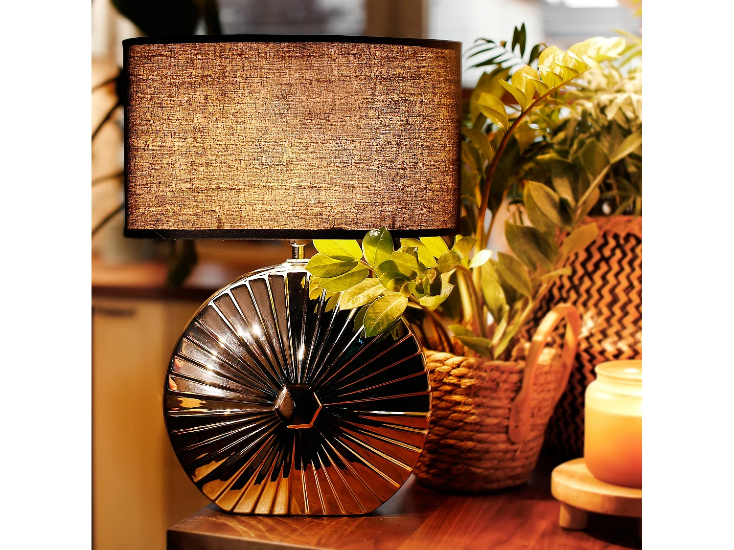 Tischlampe - Silber - RITIM