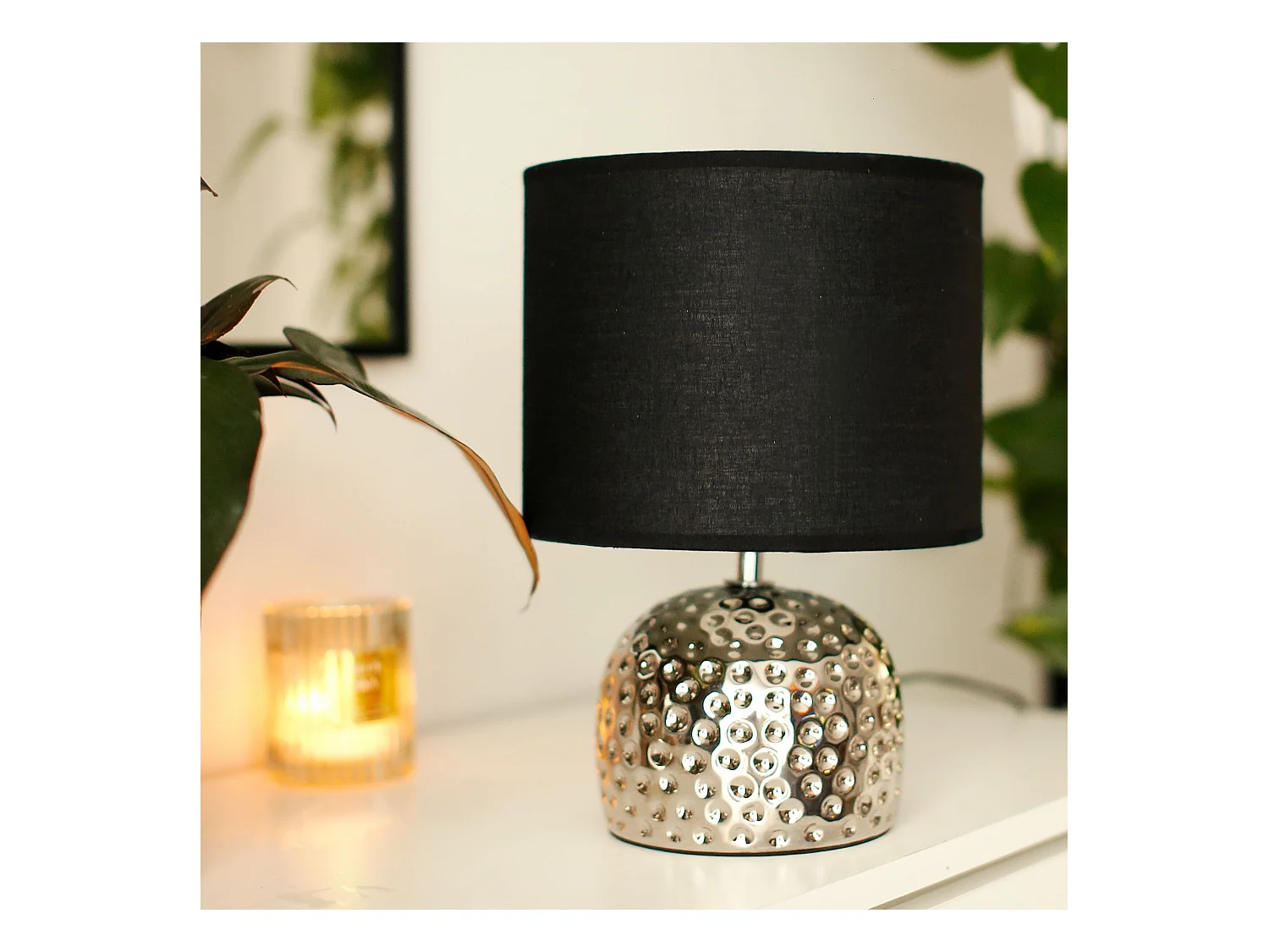 Tischlampe - Silber - FRAGI