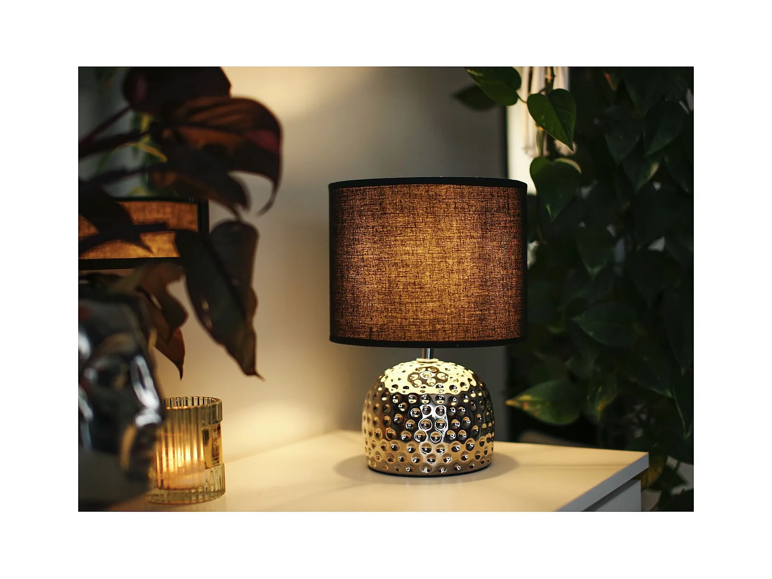 Tischlampe - Silber - FRAGI