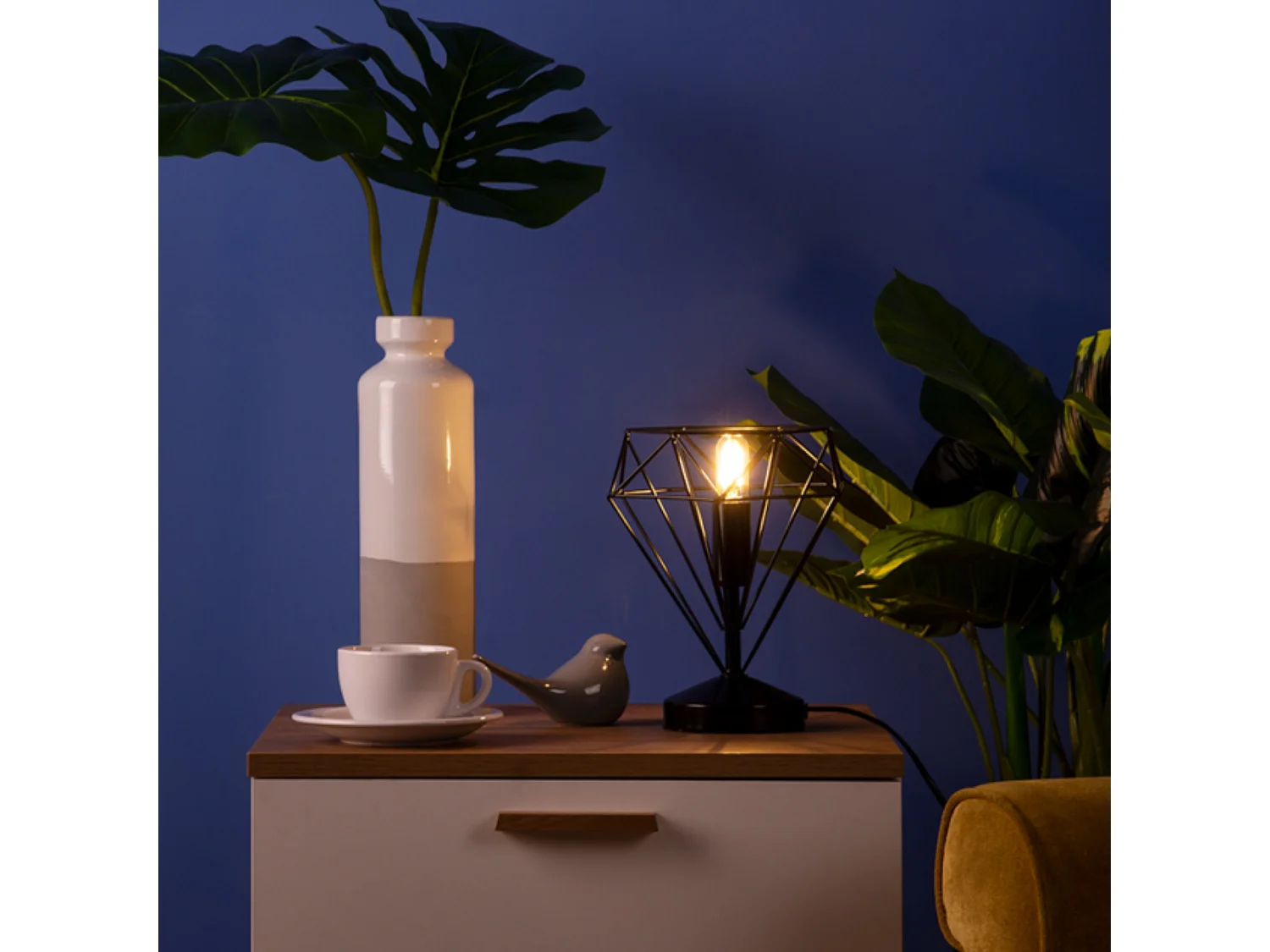 Tischlampe - Schwarz - ACOS