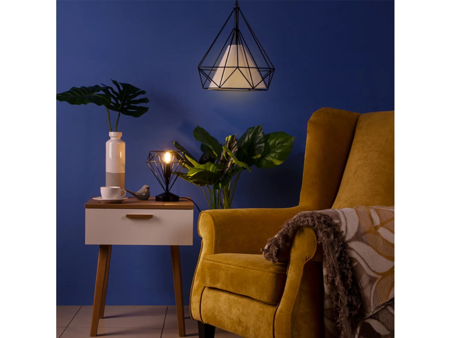 Tischlampe - Schwarz - ACOS