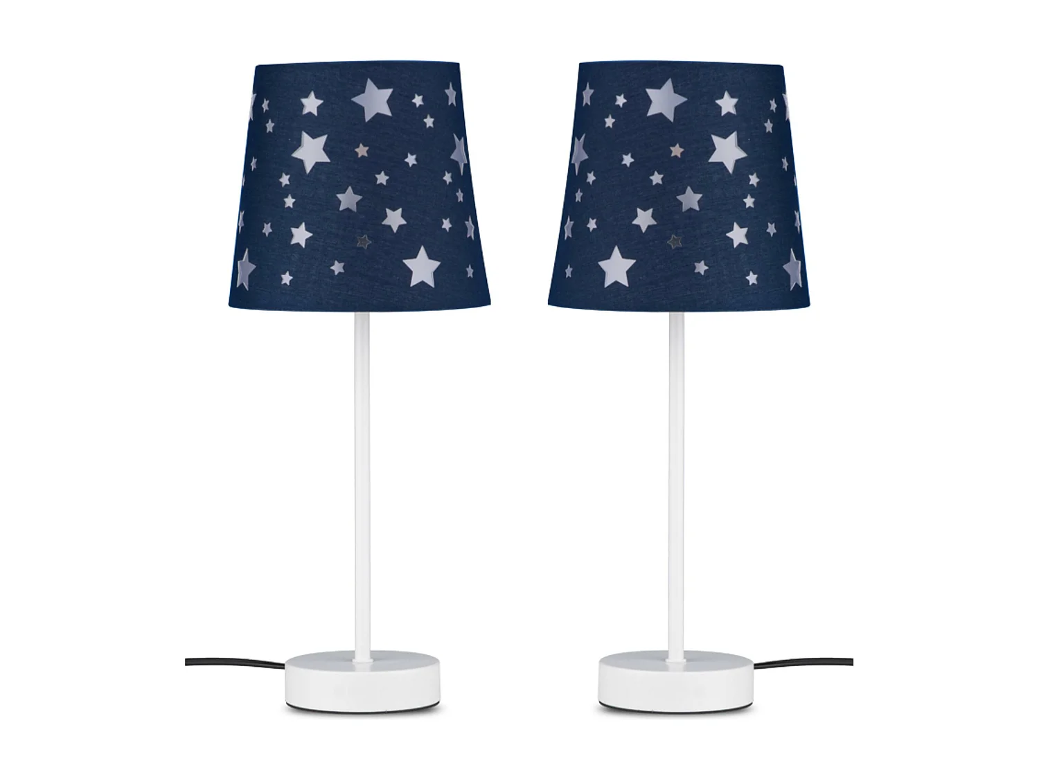 Tischlampe 2-er Set - Blau - TATI