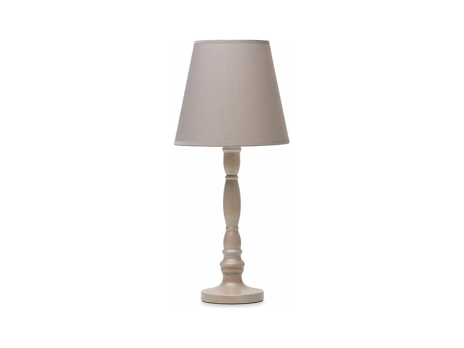 Klassische Tischlampe - Beige - GITTA