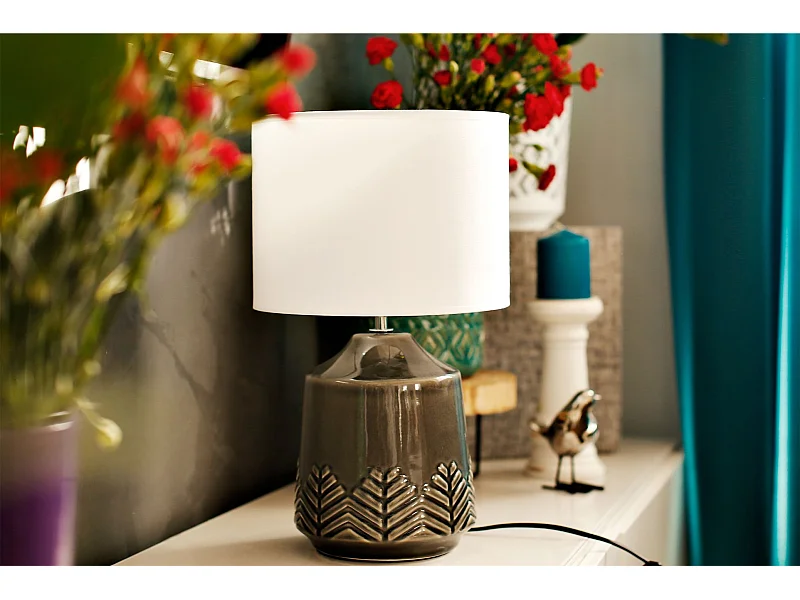 Tischlampe - Grau - HYSSO