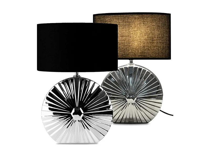 Tischlampe 2-er Set - Silber - RITIM