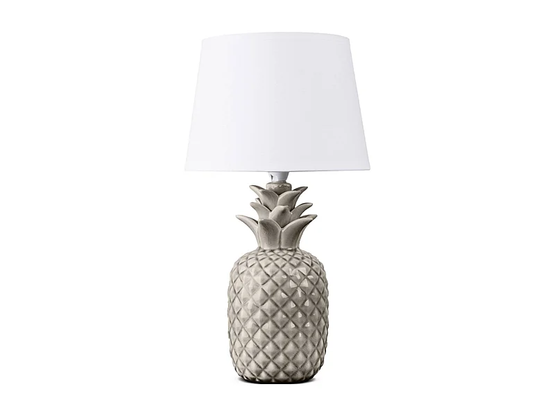 Ananas Tischlampe 2-er Set - Weiß - AREDI