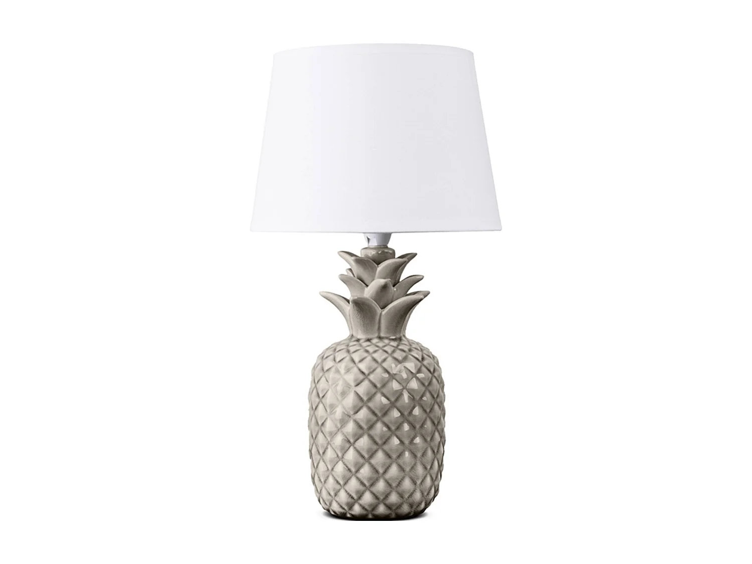 Ananas Tischlampe 2-er Set - Weiß - AREDI