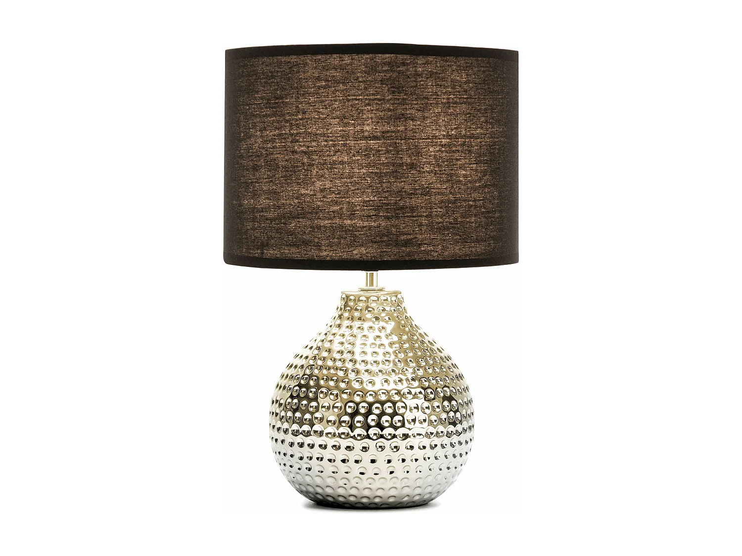 Elegante Tischlampe - Silber - NIPER
