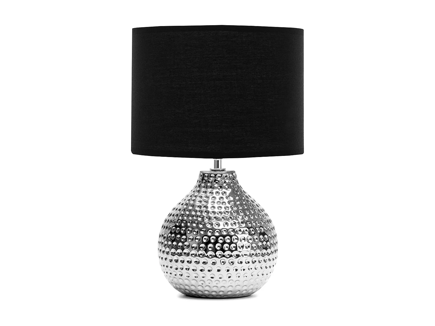 Elegante Tischlampe - Silber - NIPER