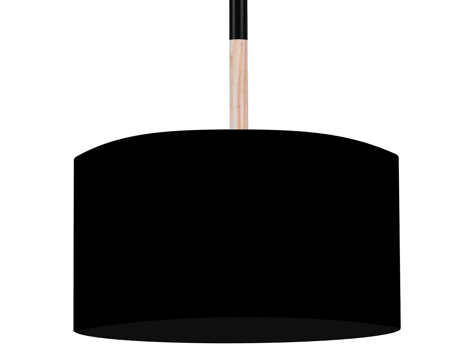 Hängelampe - Schwarz - PLISO