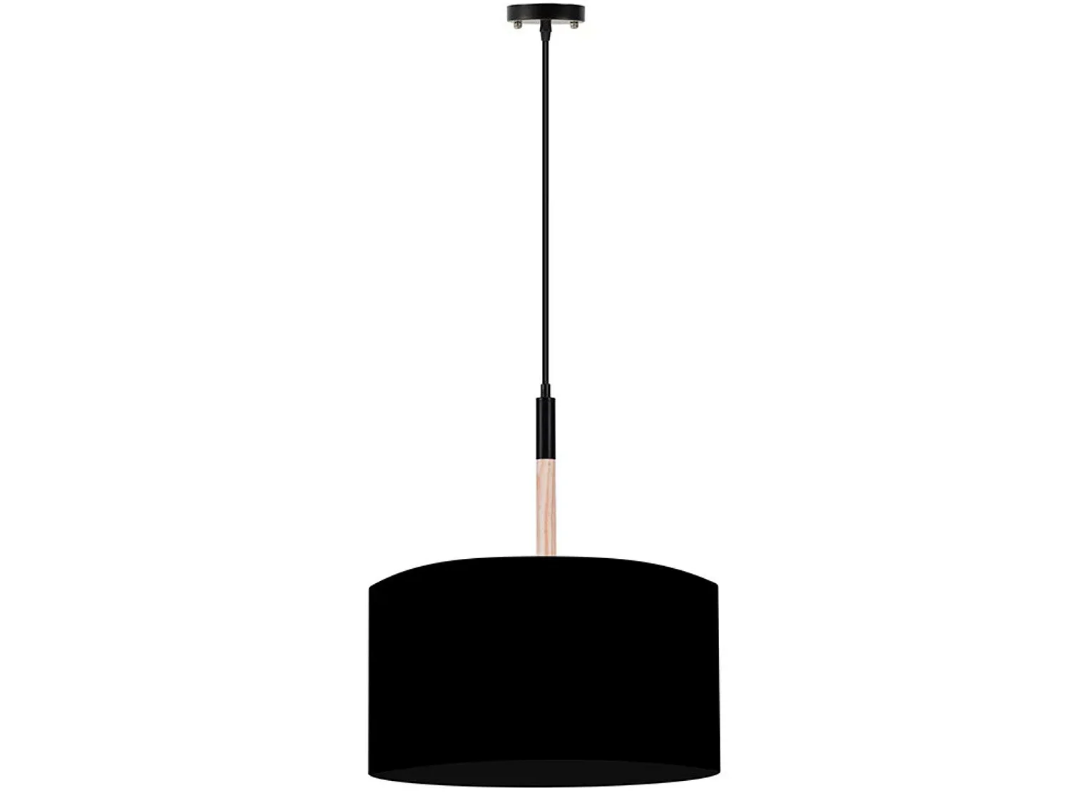 Hängelampe - Schwarz - PLISO