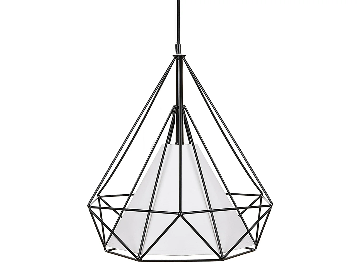 Hängelampe im skandinavischen Stil 2-er Set - Schwarz - ACOS