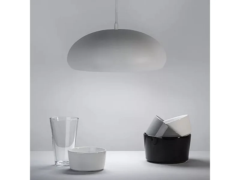 Hängelampe im modernen Stil 2-er Set - Weiß - INCENDO