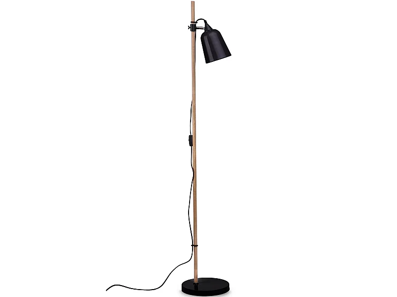 Stehlampe - Schwarz - PLISO