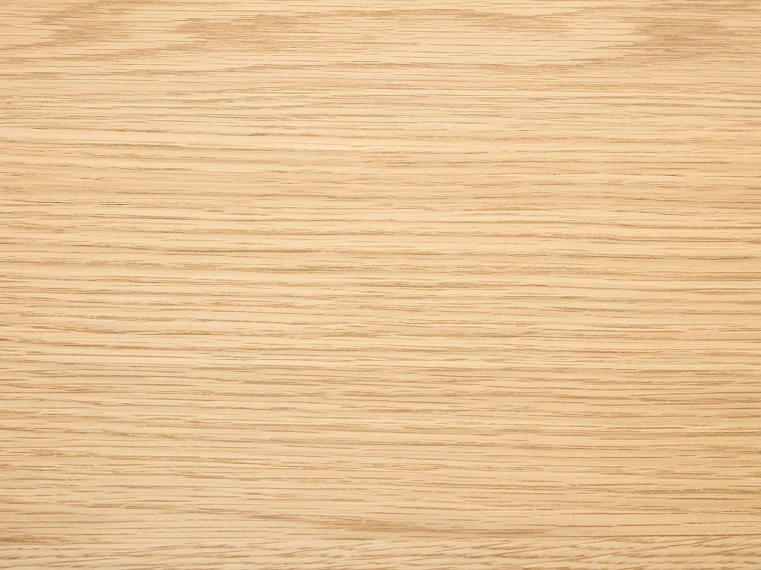 Escritorio con 1 cajón - Chapado en roble - Color: Natural y negro - CARDIONA