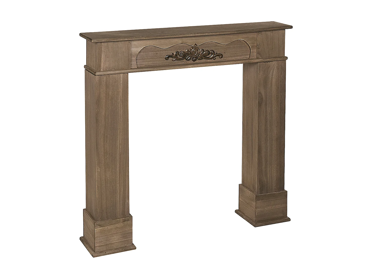 Portal kominkowy NARNIA Ciemnobrązowy