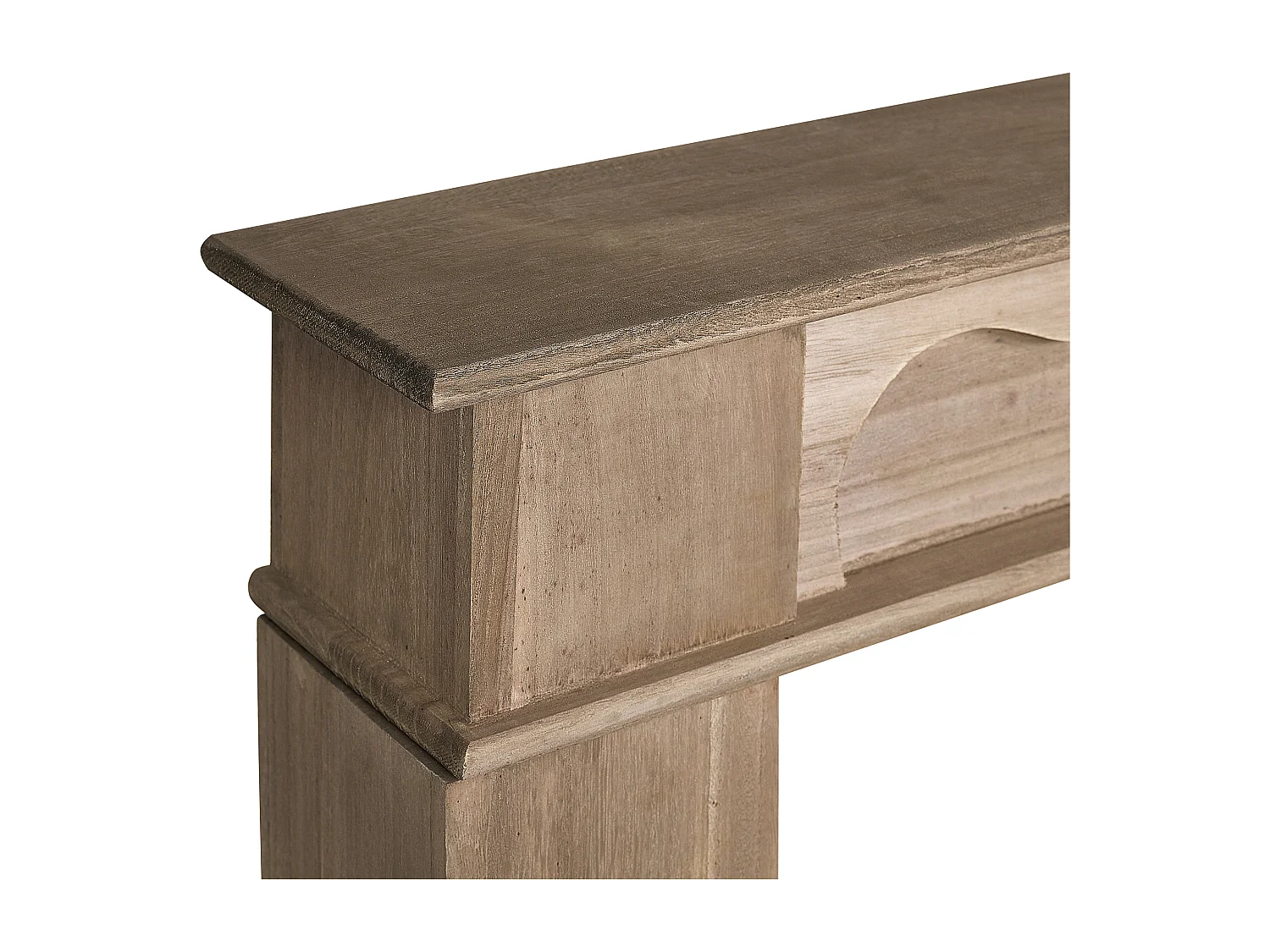 Portal kominkowy NARNIA Ciemnobrązowy