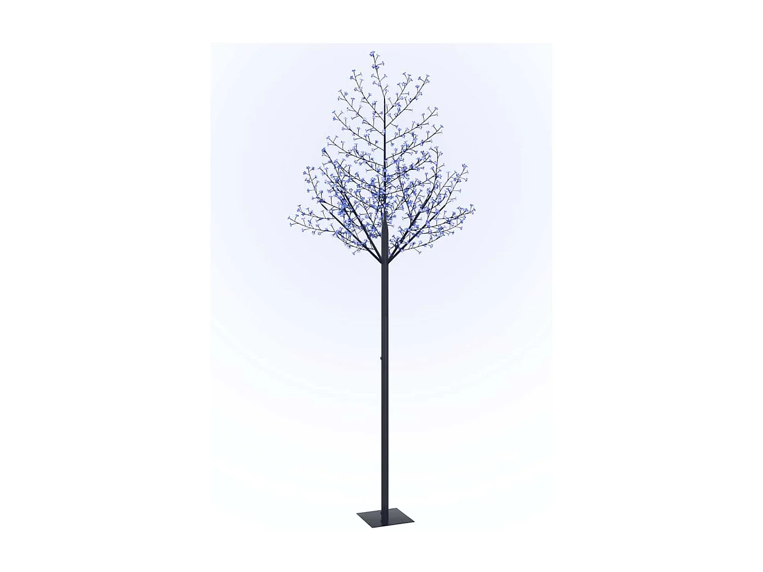 Sapin de Noël 600 LED bleues Cerisier en fleurs 300 cm