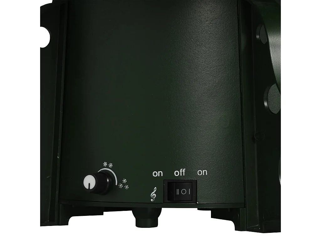 Kerstboom sneeuwend met paraplubasis 190 cm groen