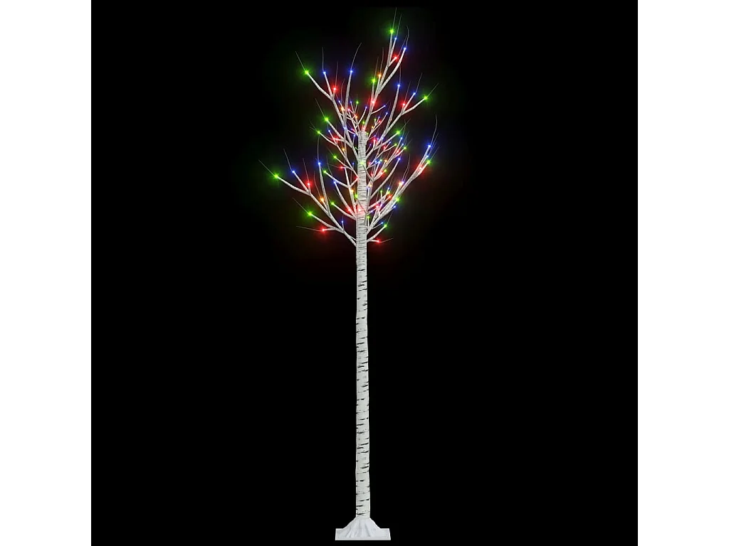Kerstboom wilg 180 meerkleurige LED's binnen en buiten 1,8 m