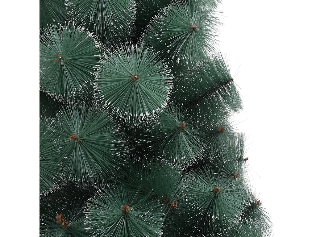 Árbol de Navidad artificial con soporte verde PET 120 cm
