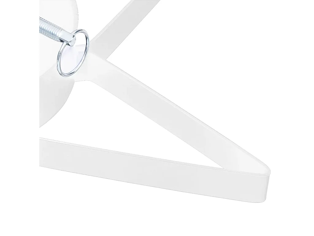 Support de sapin de Noël Blanc 47x47x13,5 cm