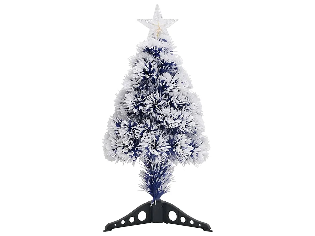 Künstlicher Weihnachtsbaum mit Beleuchtung 64 cm Glasfaser