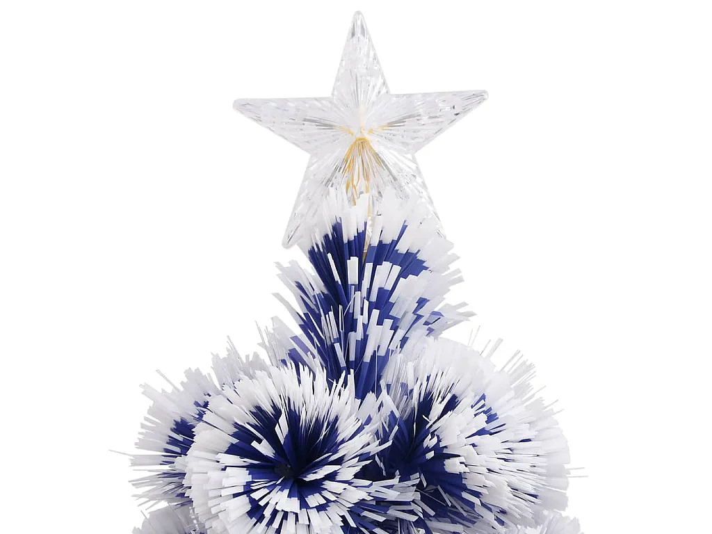 Künstlicher Weihnachtsbaum mit Beleuchtung 64 cm Glasfaser