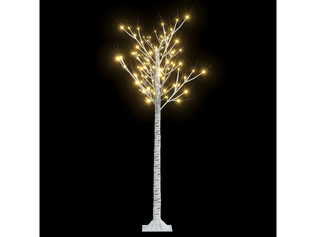 Árvore de Natal 140 LEDs salgueiro int./ext. 1,5m branco quente