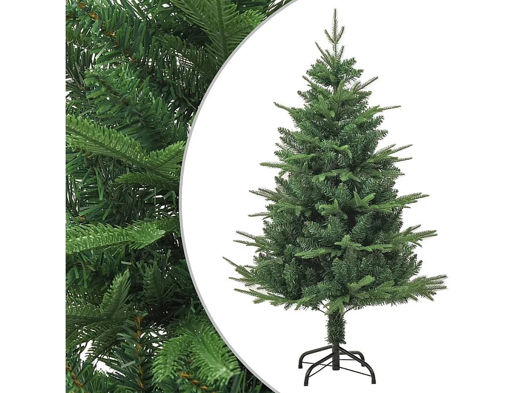 Árbol de Navidad artificial verde 120 cm PVC y PE