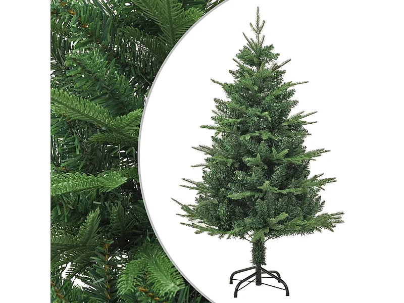 Albero di Natale Artificiale Verde 120cm PVC e PE