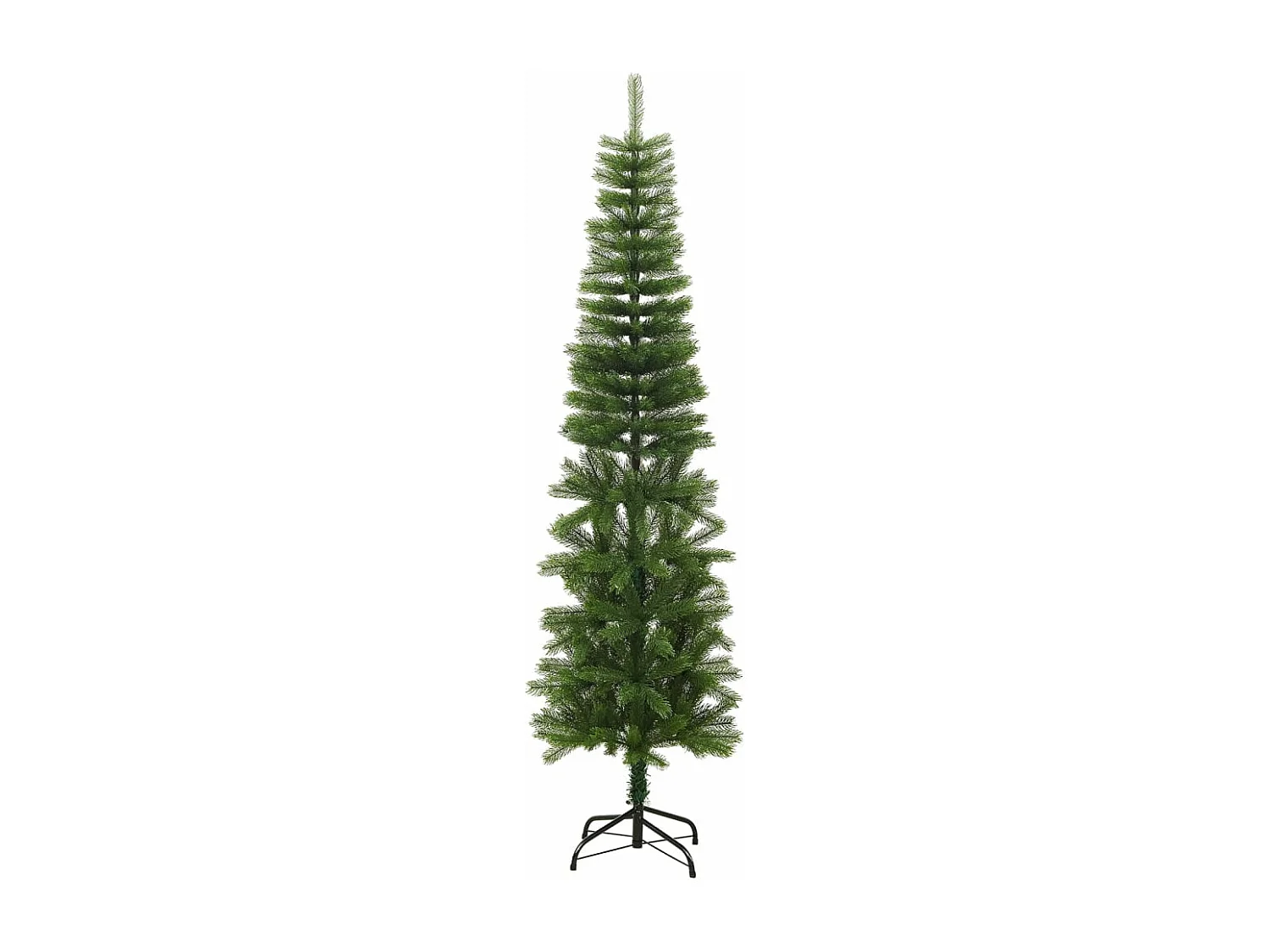 Künstlicher Weihnachtsbaum mit Ständer Schlank 210 cm PE