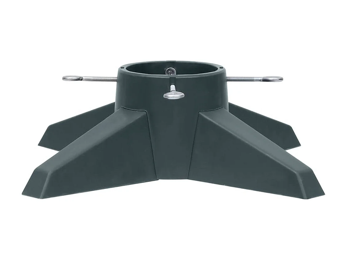 Suporte para árvore de Natal 55,5x55,5x15 cm verde