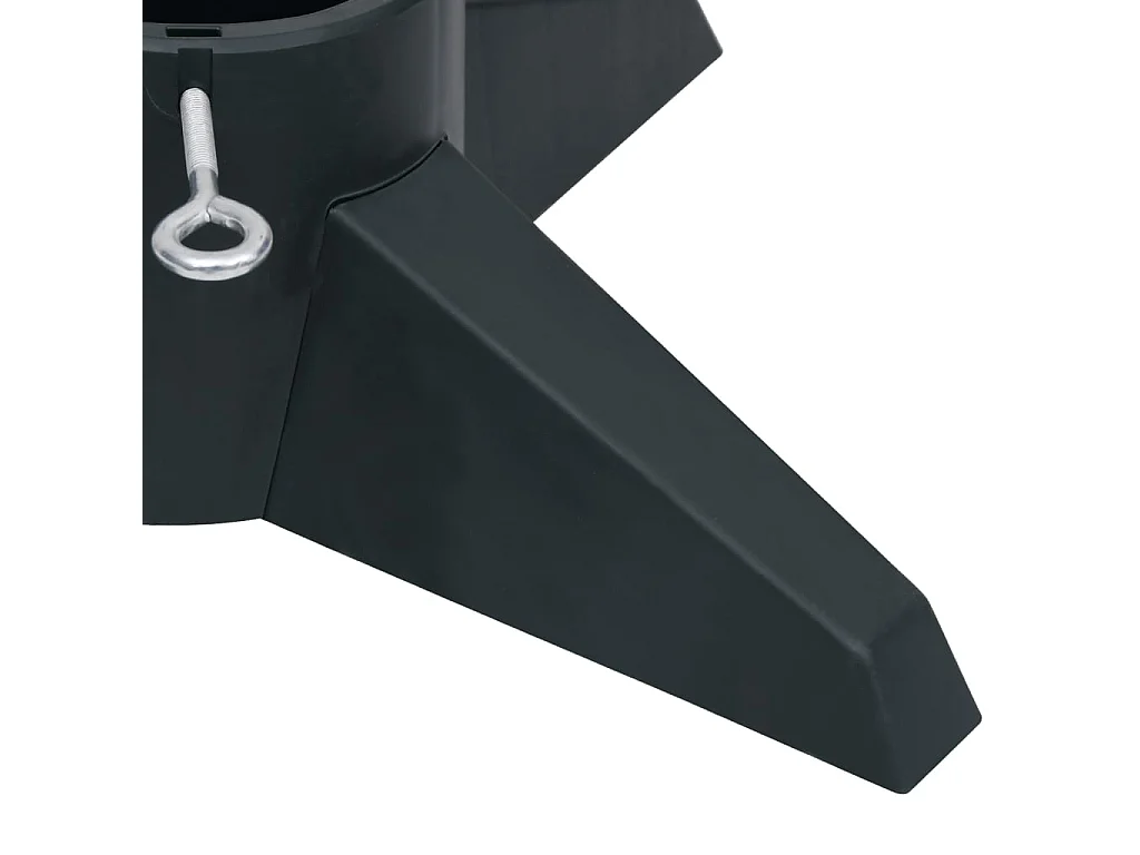 Suporte para árvore de Natal 55,5x55,5x15 cm verde